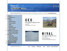 Tablet Screenshot of geonival.com